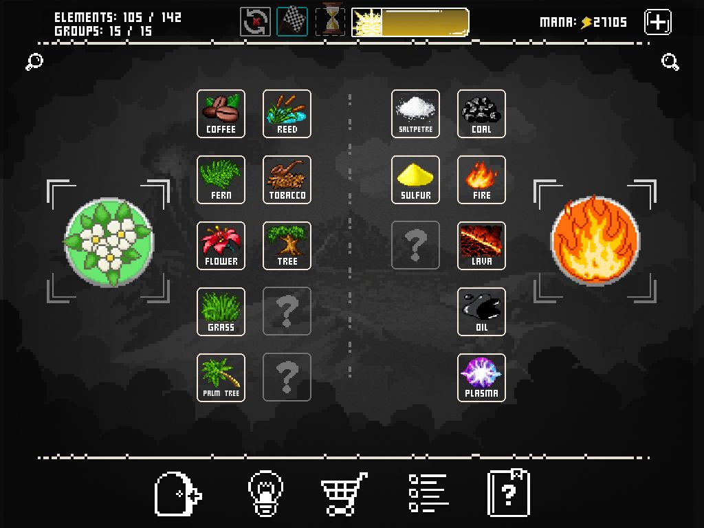 Screenshot of Doodle God: 8-bit Mania Blitz