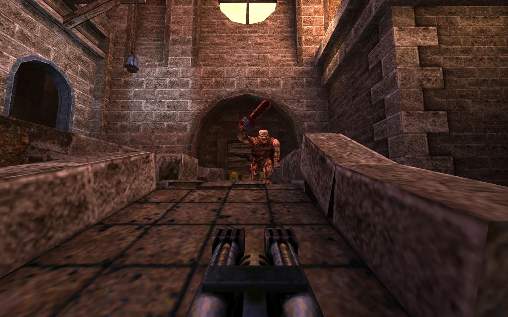 Quake 게임 스크린 샷