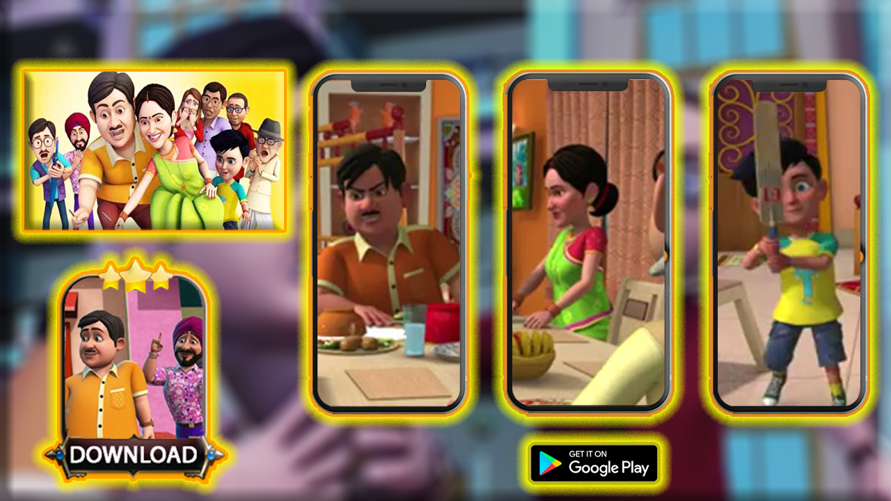 Super Jetha Ninja : TMKOC Game Screenshot
