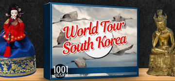 Banner of 1001 Jigsaw World Tour South Korea 