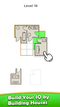 House Plan Puzzle 게임 스크린샷