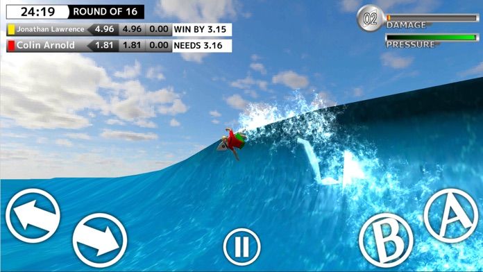 BCMサーフィンゲーム『World Surf Tour』 screenshot game