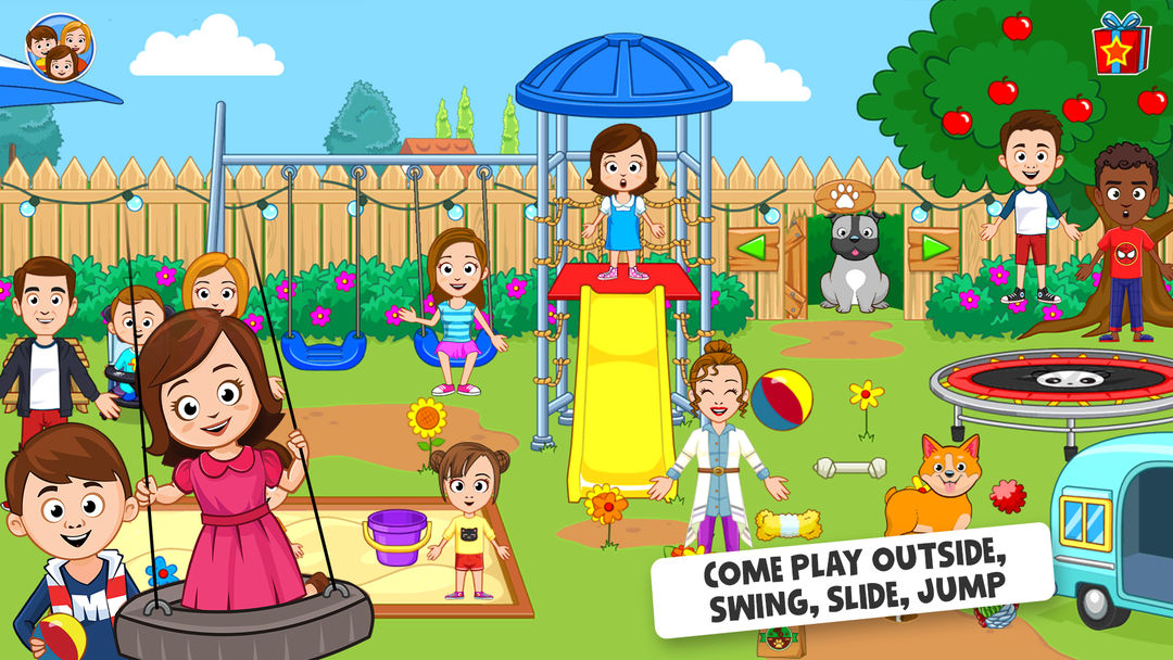 My Town Home: Family Playhouse screenshot game