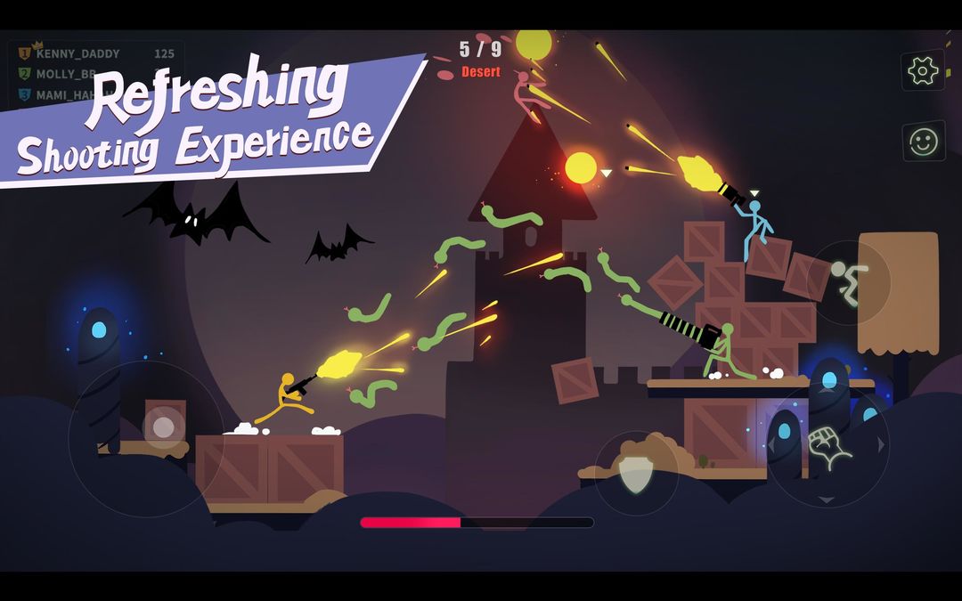 Screenshot of Stick Fight: The Game Mobile