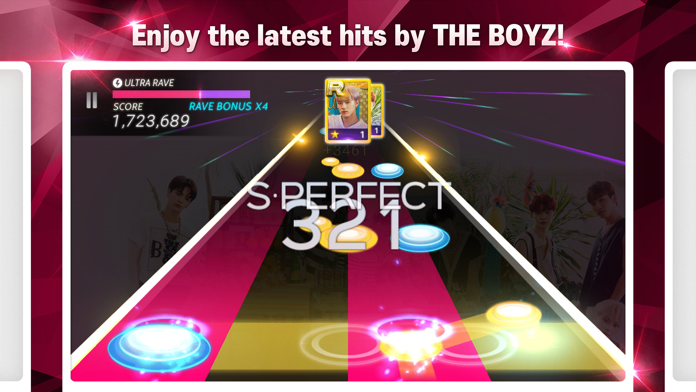 SUPERSTAR THE BOYZ Game Screenshot