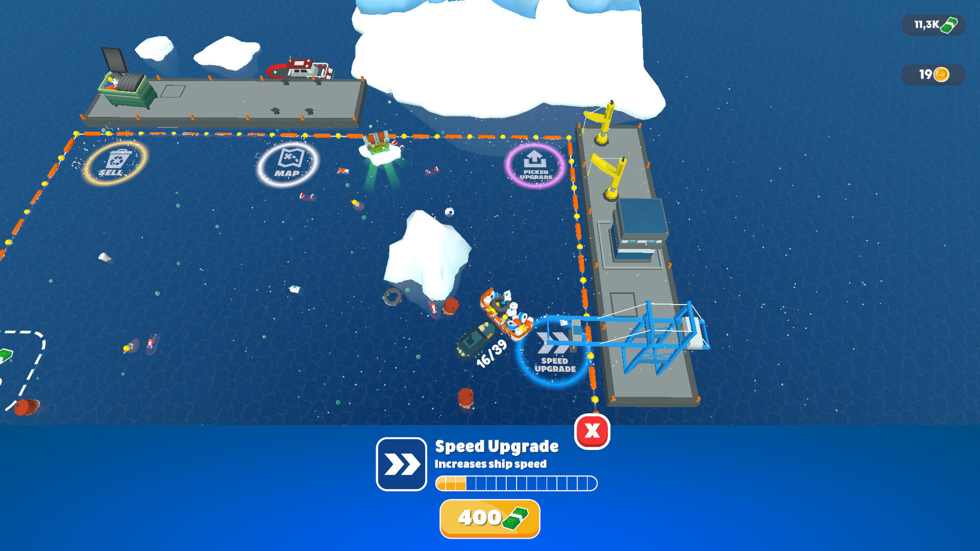 Clean the Sea! screenshot game