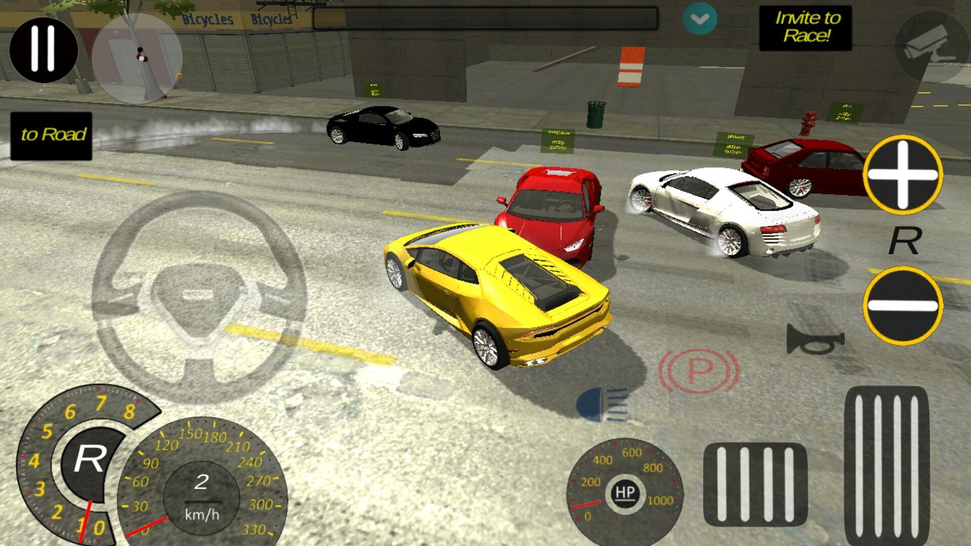 Drag Racing: Multiplayer Game Screenshot
