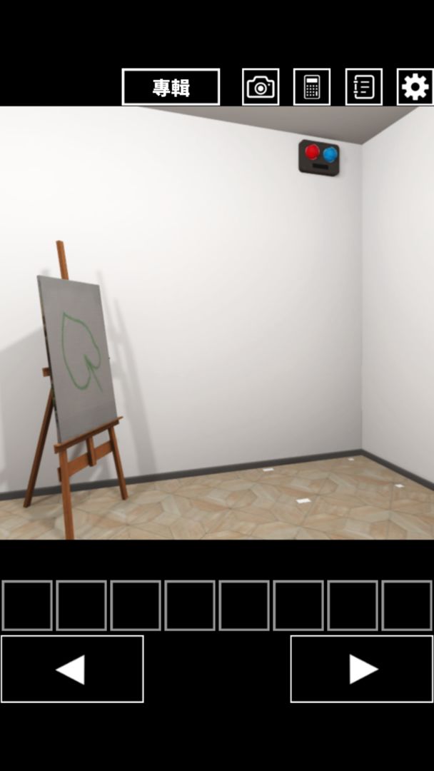 逃脫遊戲：逃離狹窄的藝術工作室遊戲截圖
