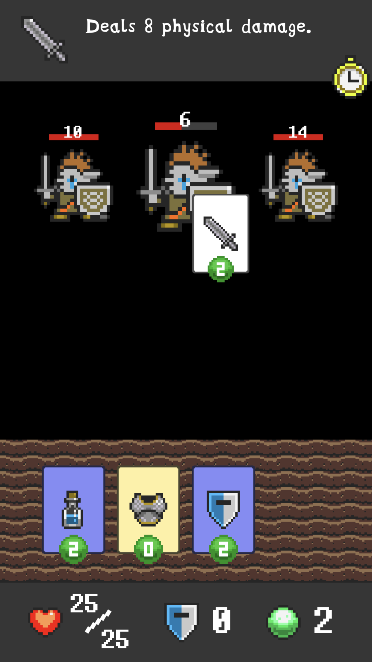Screenshot of Card Crusade