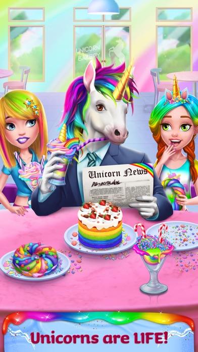 Unicorn Food Style Maker Game Screenshot