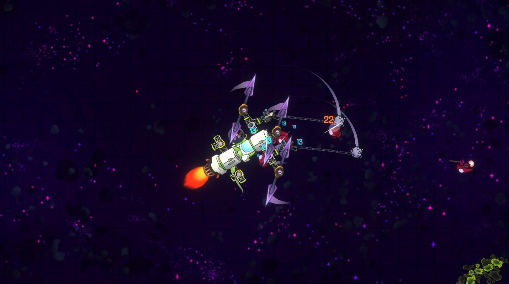 Screenshot of Starship Scramble