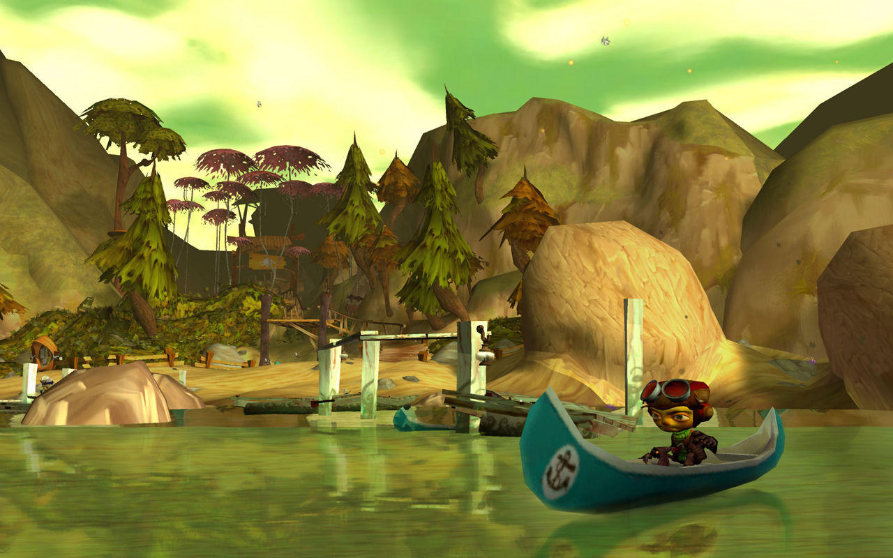 Screenshot of Psychonauts