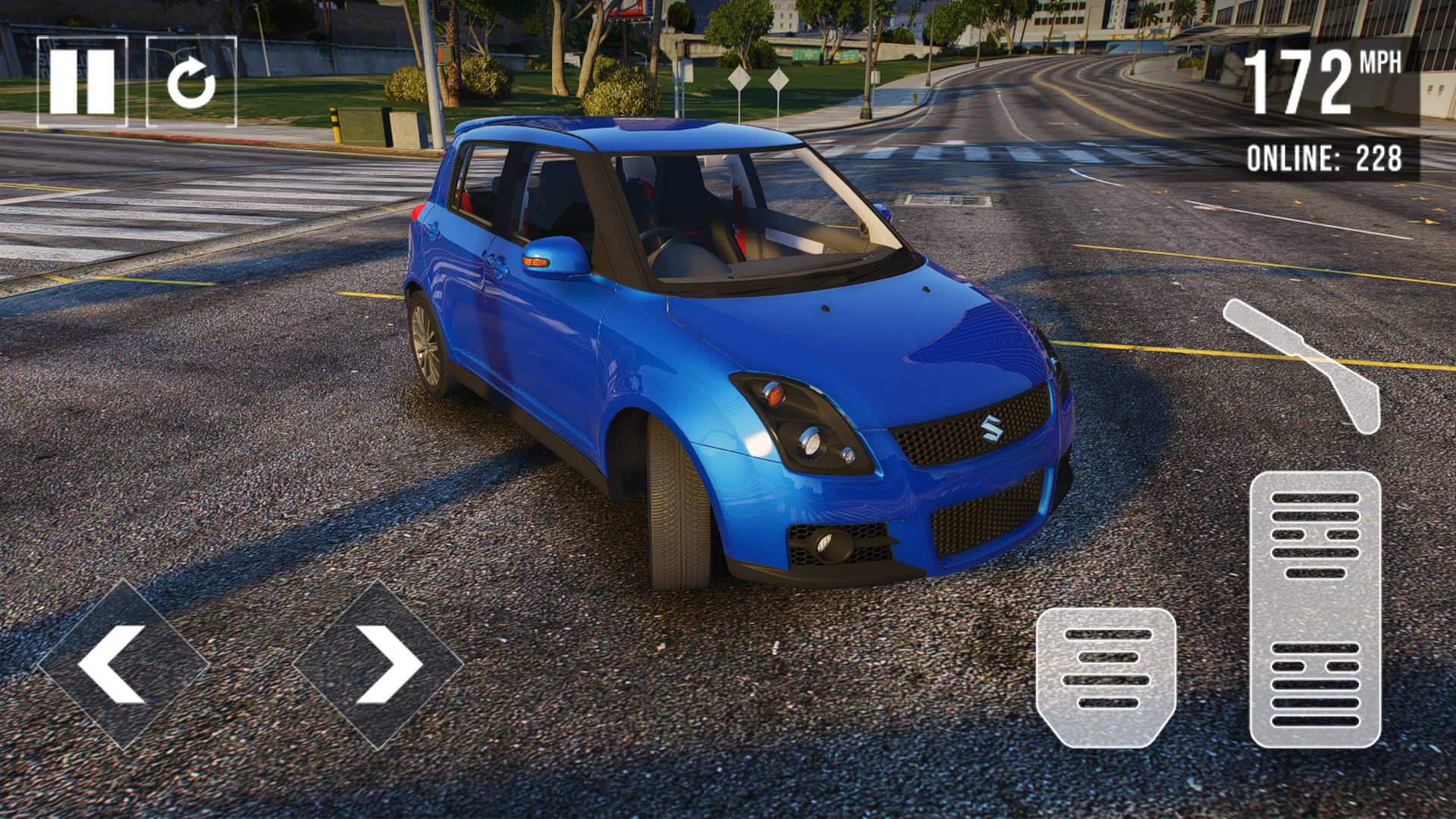Jogo de carros Suzuki estacionamento real versão móvel andróide