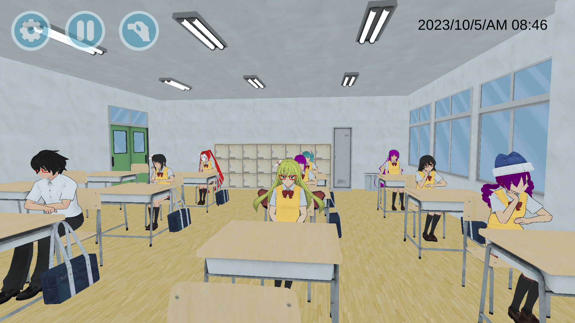 Скриншот игры High School Simulator 2018