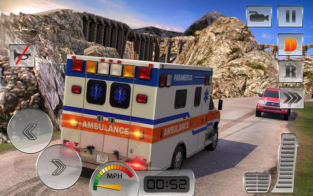 Ambulance Rescue Driving 2016 게임 스크린 샷