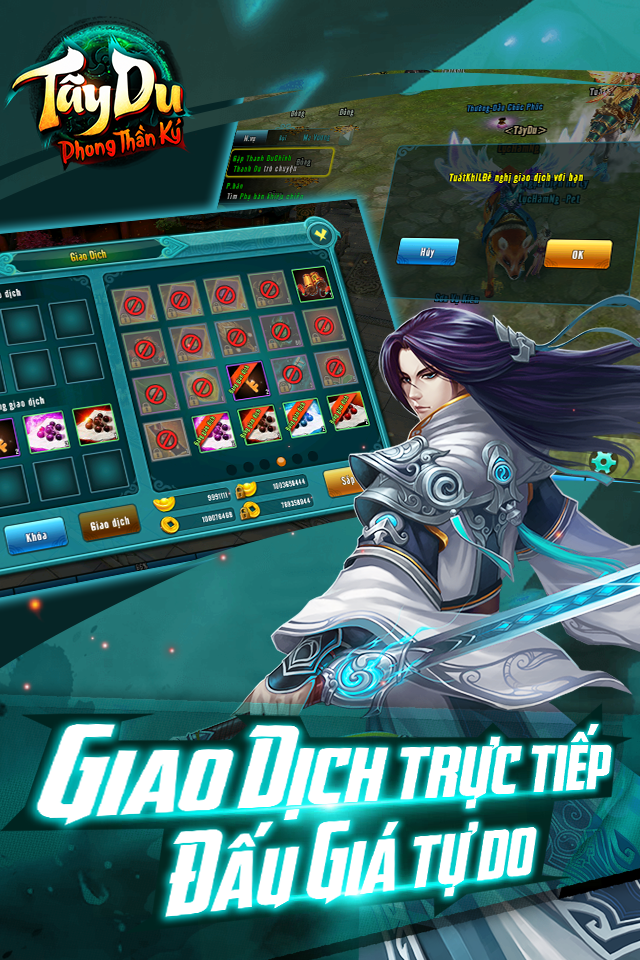 TÂY DU PHONG THẦN KÝ ゲームのスクリーンショット