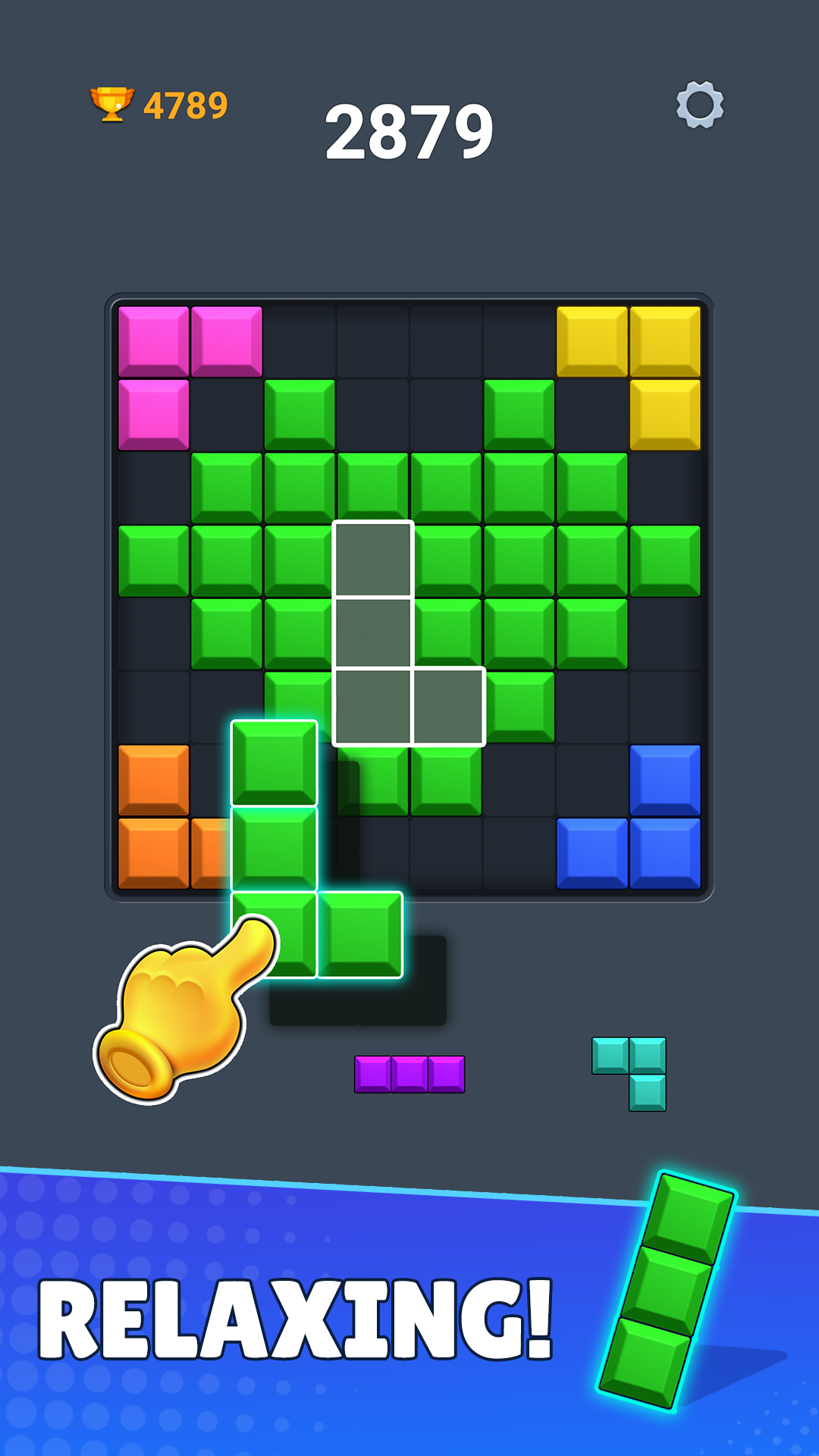 Cuplikan Layar Game Blockfest Puzzle