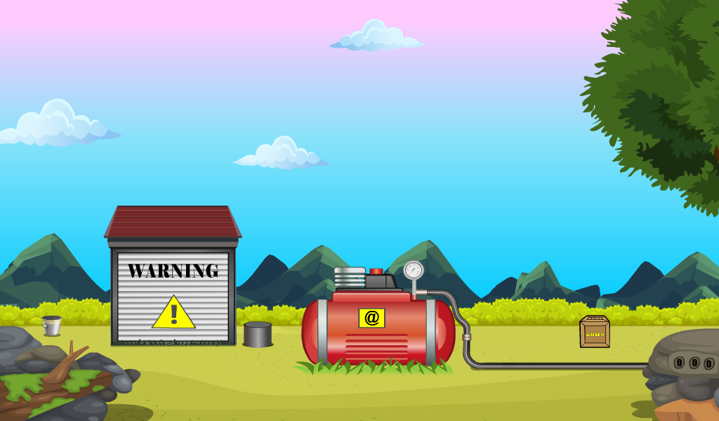 Secret Gold Rescue Game Screenshot