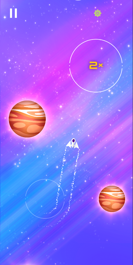 Star Skip Game Screenshot