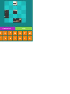 Cartoon Character Quiz Game Game Screenshot