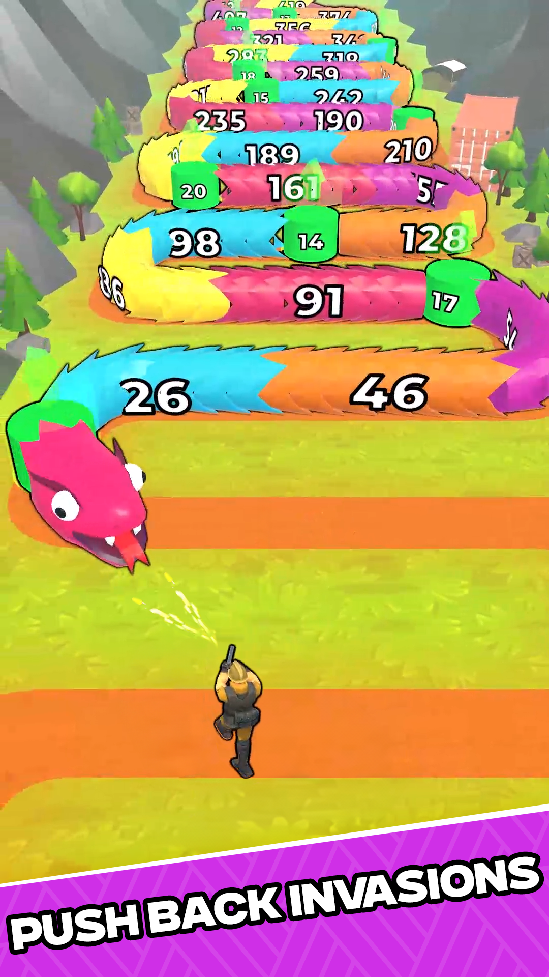 Kaiju Strike Game Screenshot