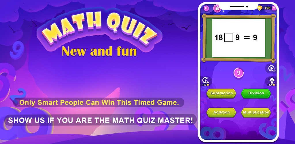 Banner of Math Quiz 