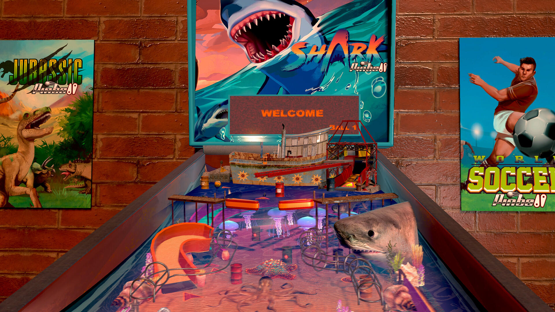 Shark Pinball ภาพหน้าจอเกม