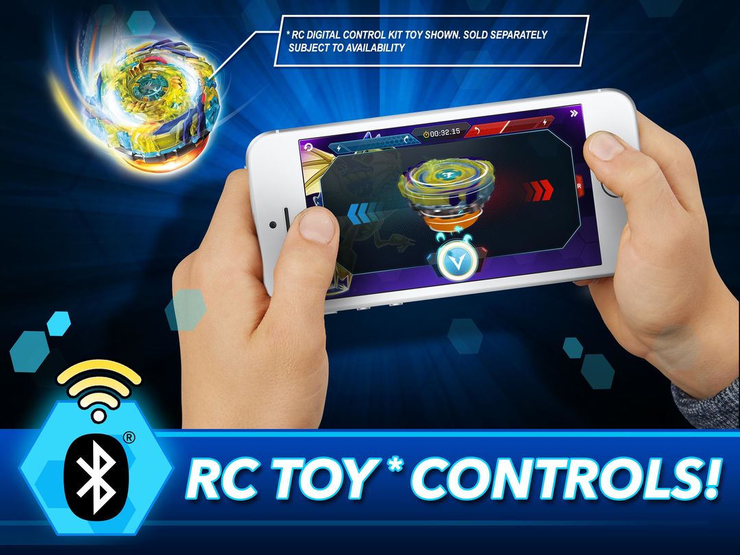 Screenshot of BEYBLADE BURST app