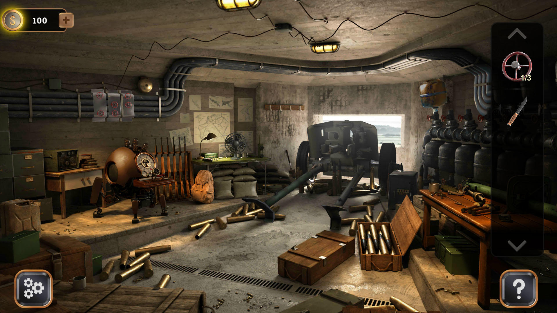 Screenshot of Time Travel: Escape Room Game