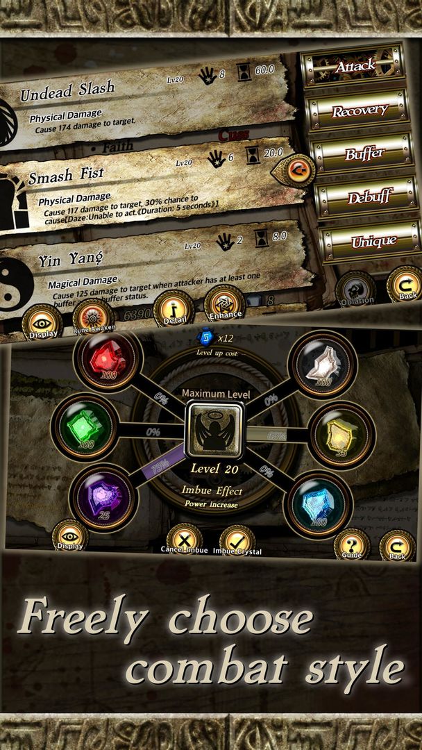 Screenshot of Rune Rebirth
