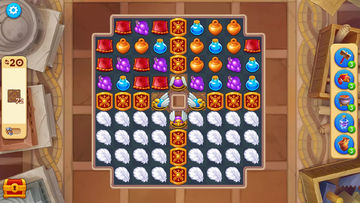 Jewels of Rome: Match-3 Game and City Builder Game Screenshot