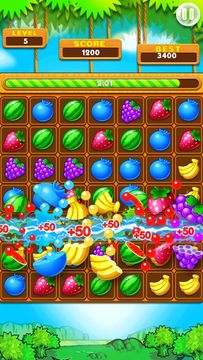 Fruit Splash ゲームのスクリーンショット