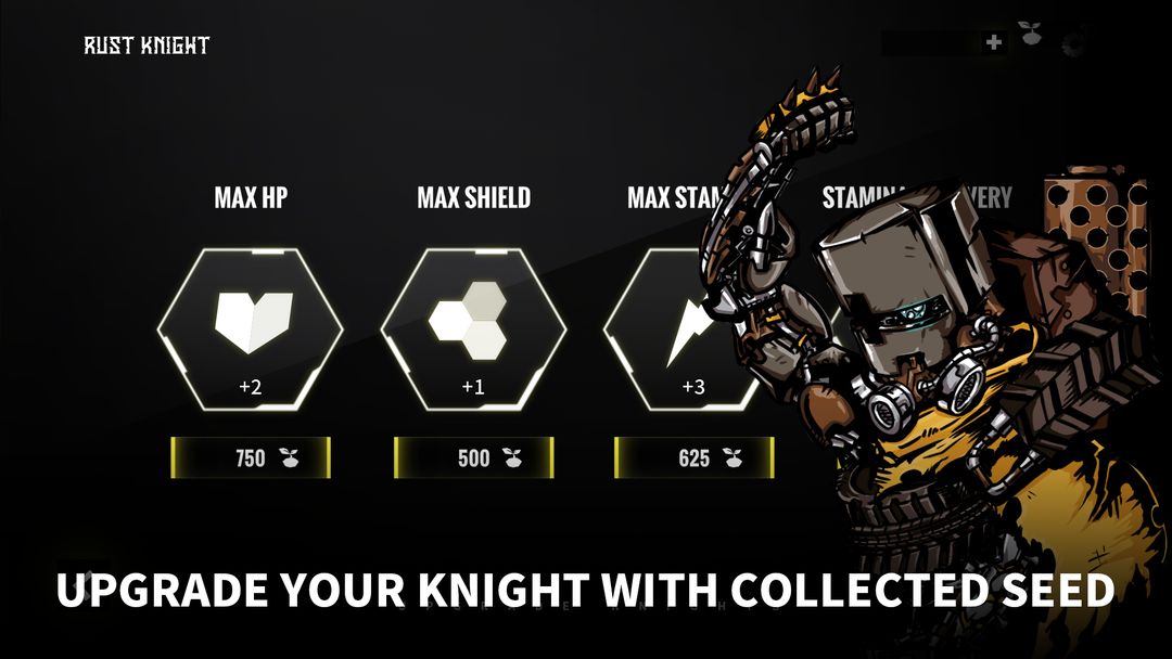 Rust Knight : Rogue-like Shoot 게임 스크린 샷