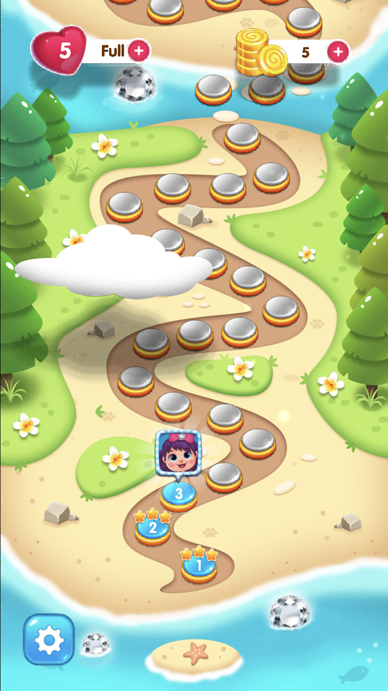 Cuplikan Layar Game 波波球