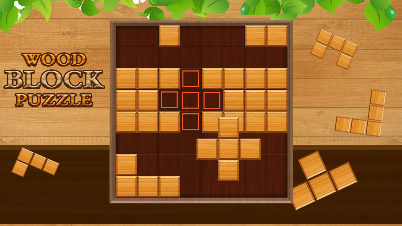 Wood Block Puzzle Game Screenshot
