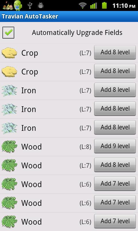 Travian AutoTasker Game Screenshot