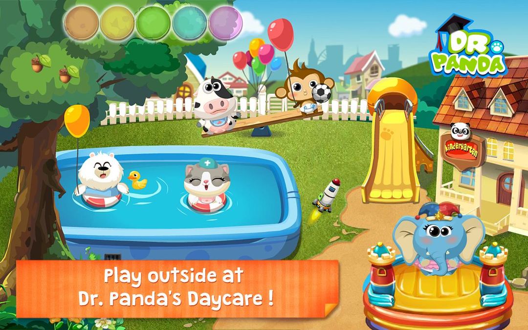 Dr. Panda Daycare ภาพหน้าจอเกม