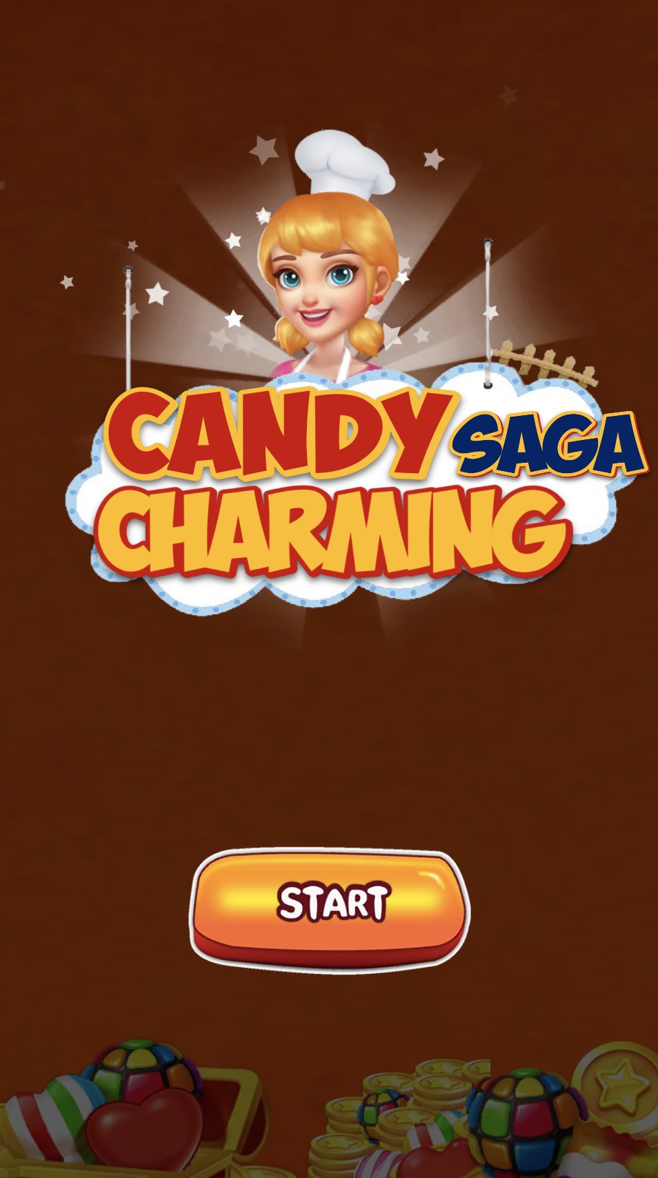 Cuplikan Layar Game Candy Charming Saga