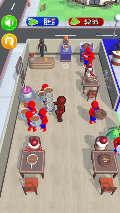 Pizza Burger Frenzy Game Screenshot