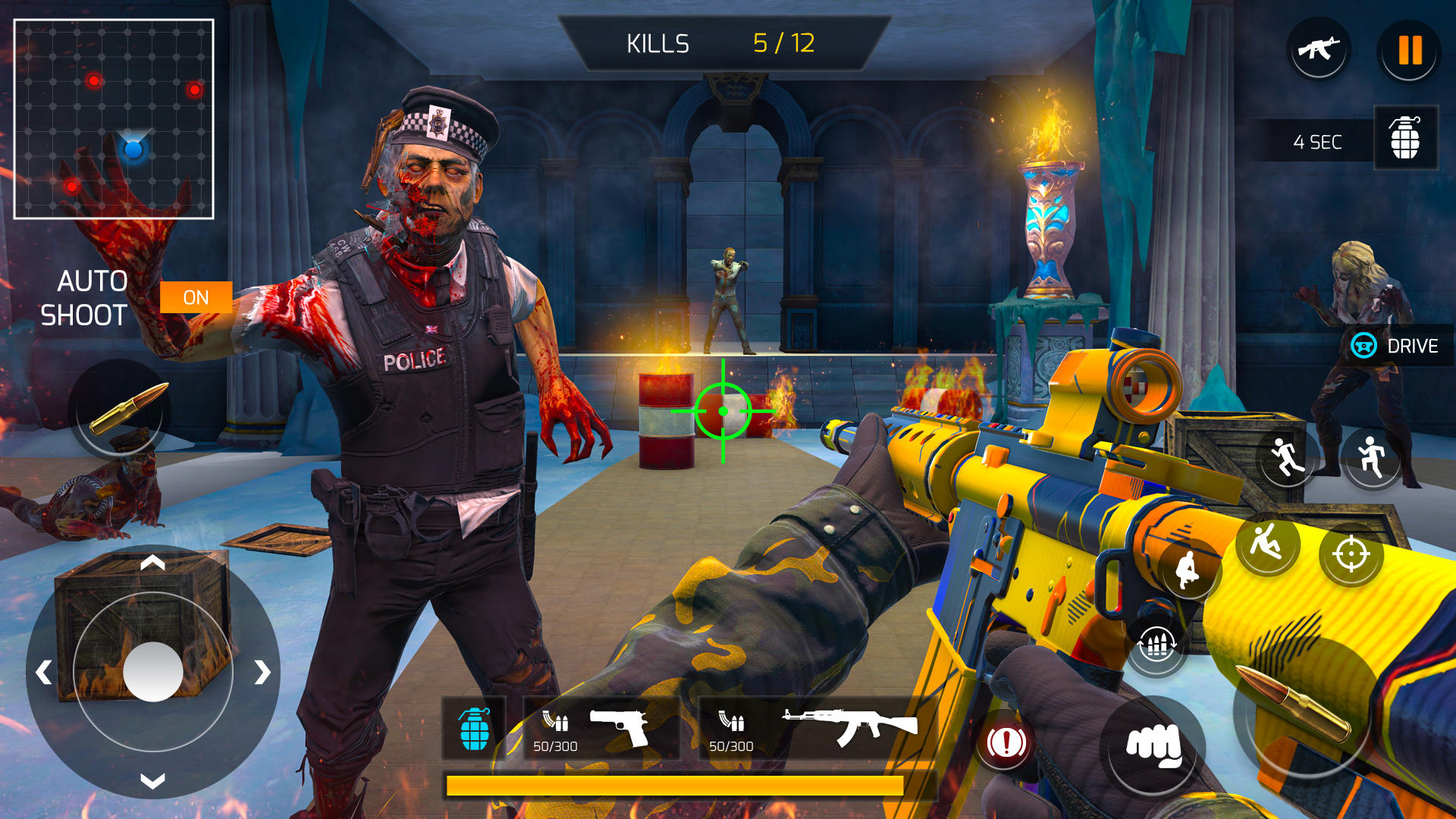 Screenshot of TPS Gun War Shooting Games 3D