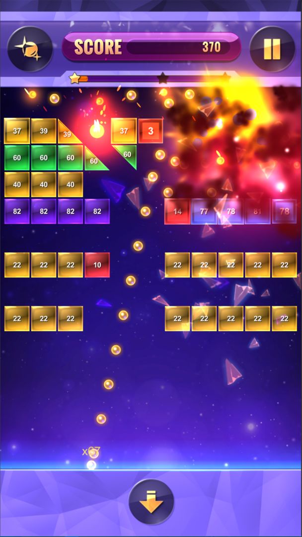 Bricks Balls Puzzle screenshot game