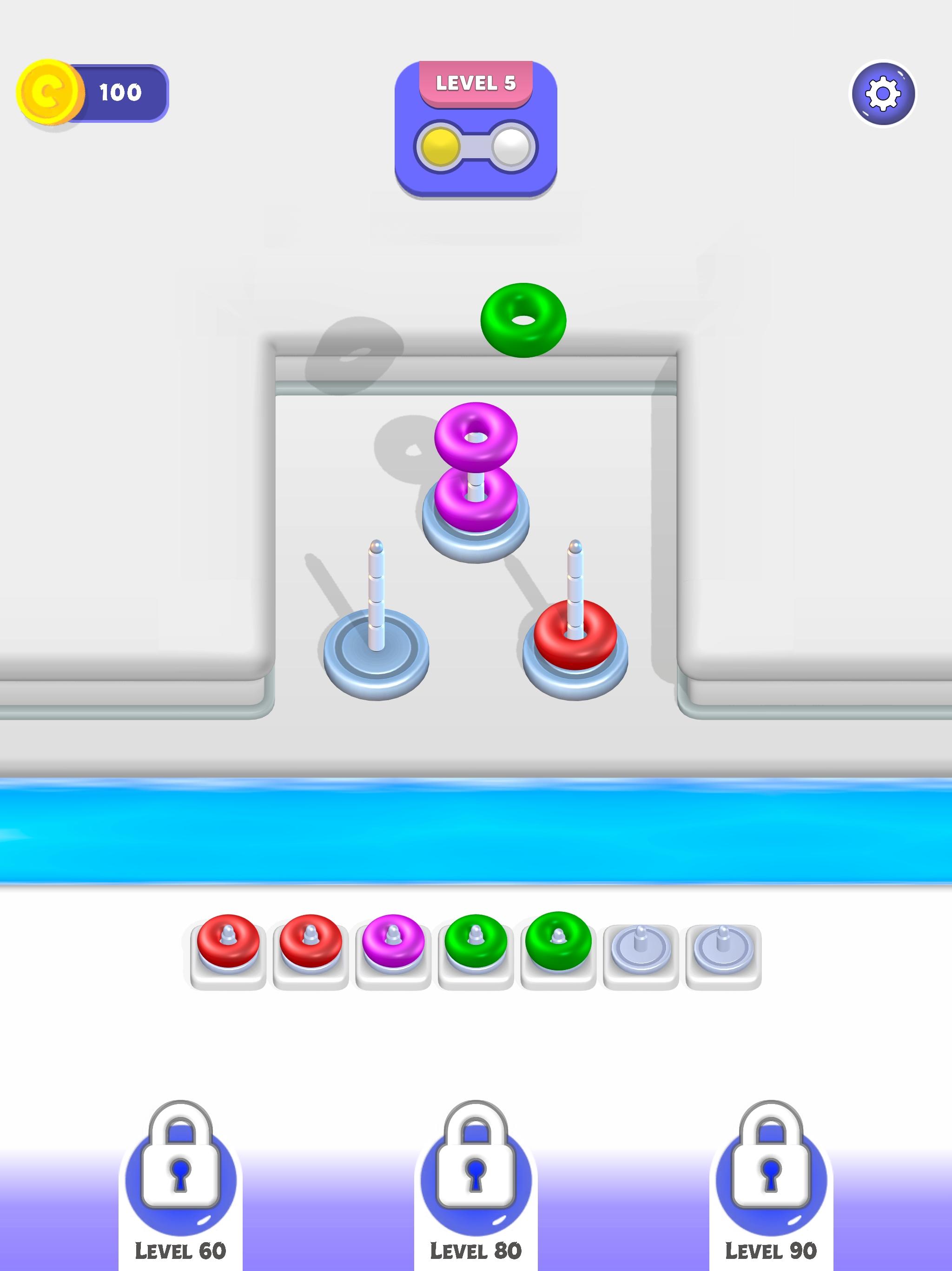 Sort Merge 3D Game Screenshot