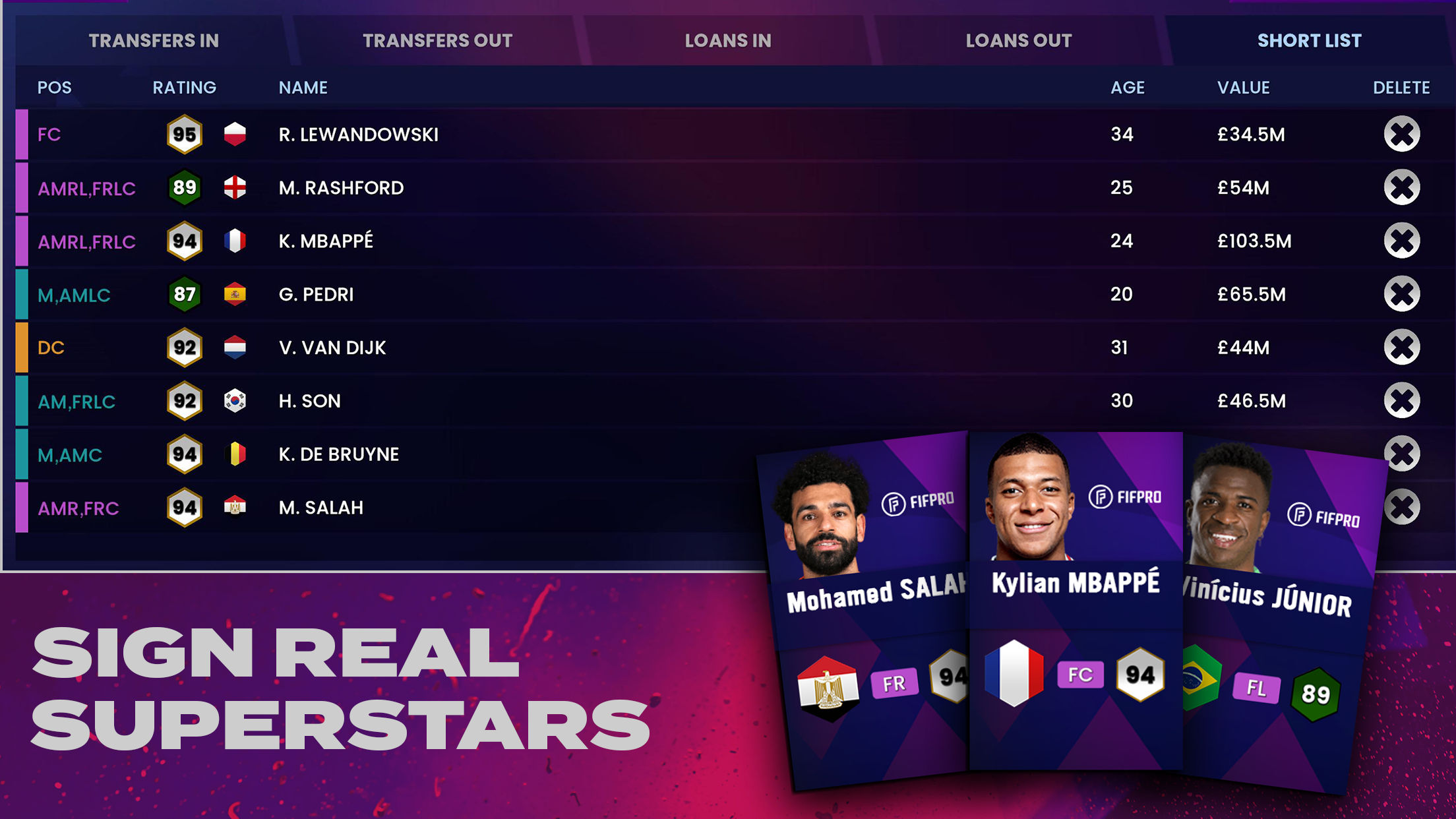 Soccer Manager 2024 - Football Game Screenshot