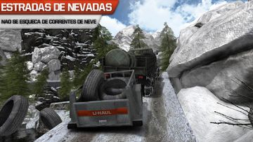Captura de Tela do Jogo Motorista de caminhão: Offroad