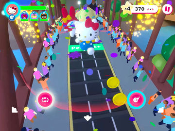 HELLO KITTY HAPPINESS PARADE Game Screenshot