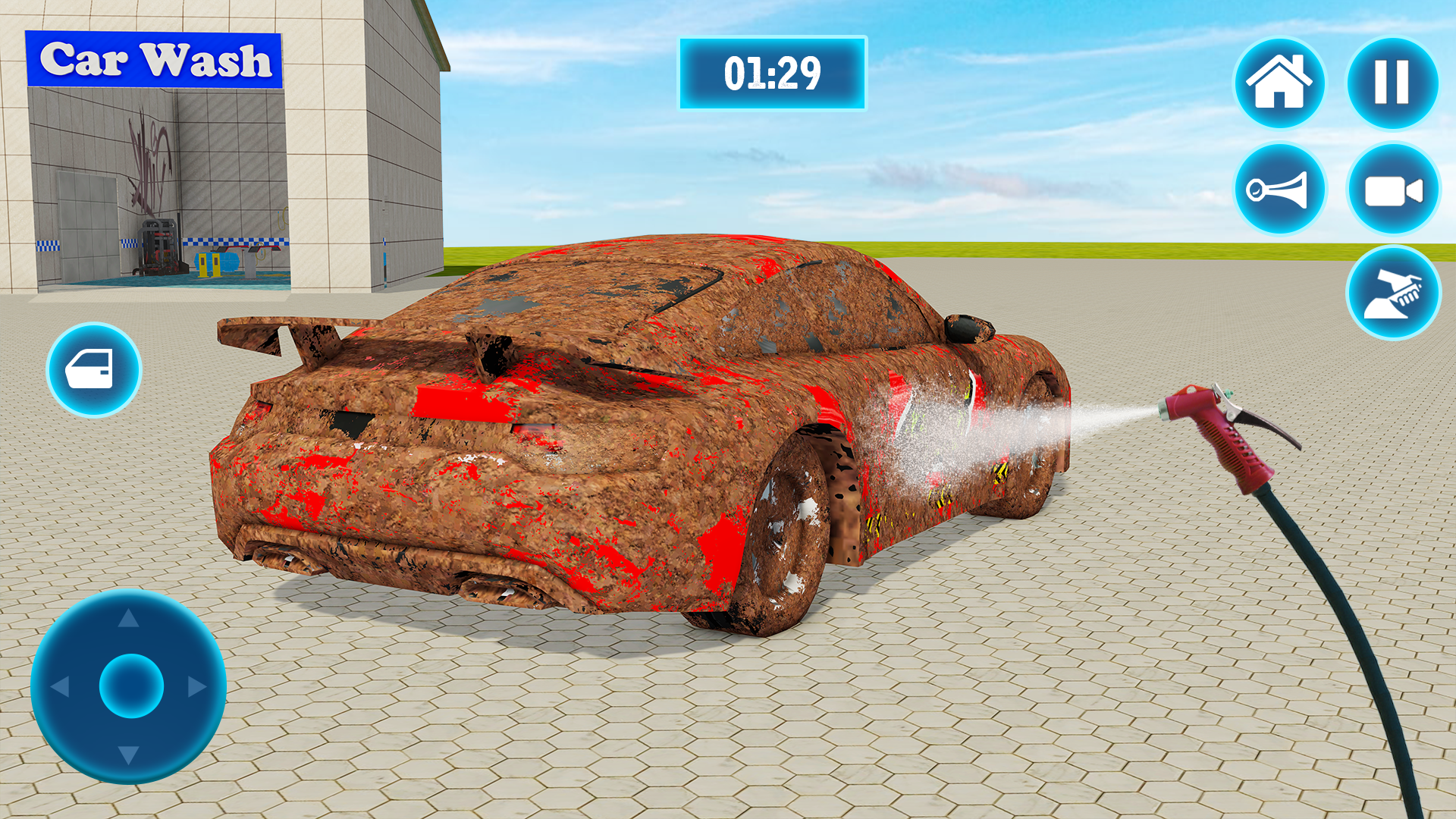 癒しのカーウォッシュ ゲームのスクリーンショット