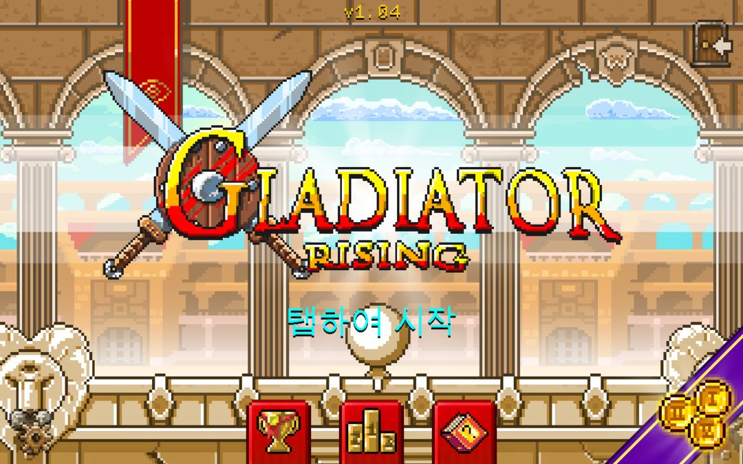 Gladiator Rising: Roguelike 게임 스크린 샷