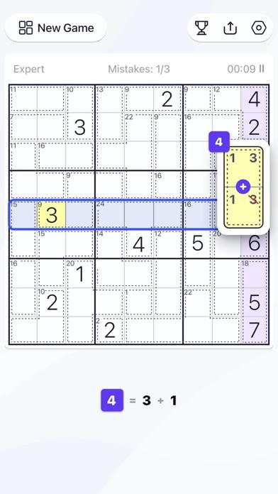 Killer Sudoku - Puzzle Games ภาพหน้าจอเกม
