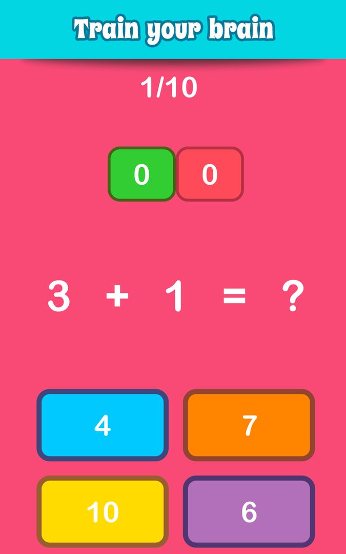 Math Games, Learn Add Multiply screenshot game