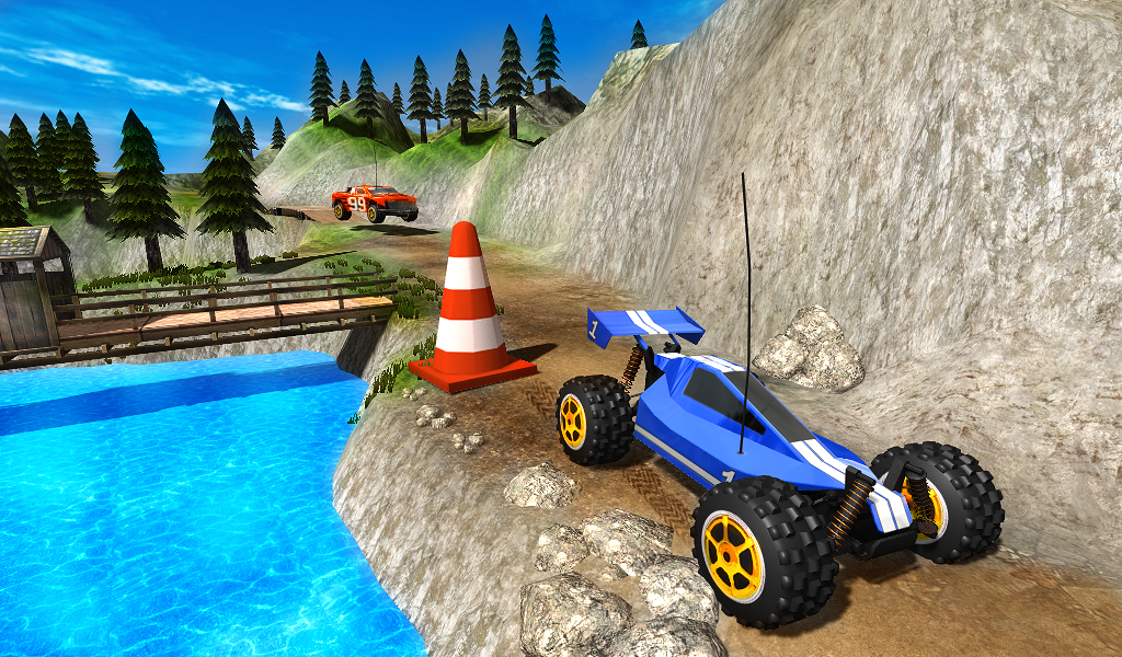 Toy Truck Rally Driver Game Screenshot